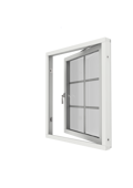 Original Alu 100, Sidhängt fönster insida öppet SP2:1