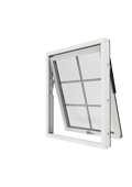 Original Alu - Vridfönster smal löstagbar spröjs SP2.1, insida