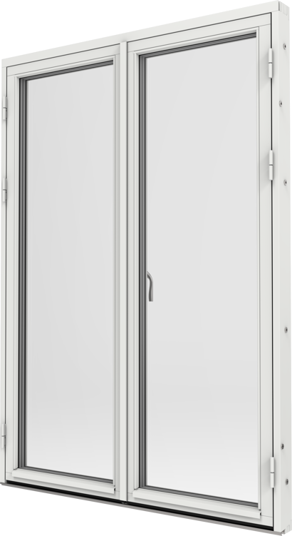 Original Trä 100, Altanpardörr helglasad, utsida stängd