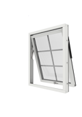 Original Alu - Vridfönster smal löstagbar spröjs SP2.1, insida