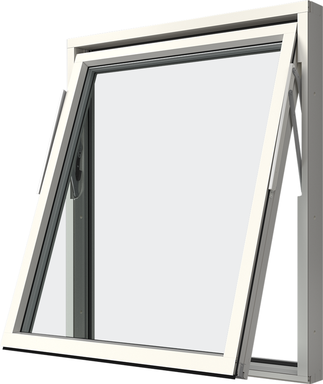 Bild på vridfönster från produktfamilj Original Alu