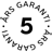 Garanti - 5 år