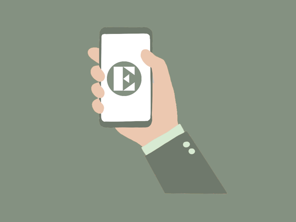 Elitfönster mobiltelefon