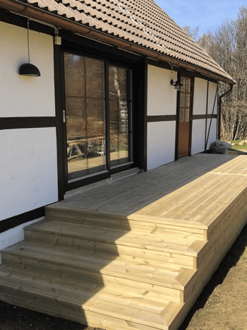 Elitfönster skjutdörr i trä